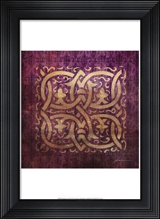 Framed Antiquity Tiles II Print