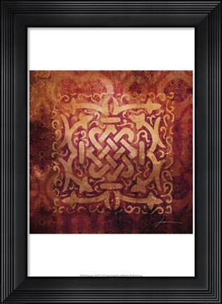 Framed Antiquity Tiles IV Print