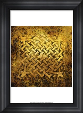 Framed Antiquity Tiles V Print