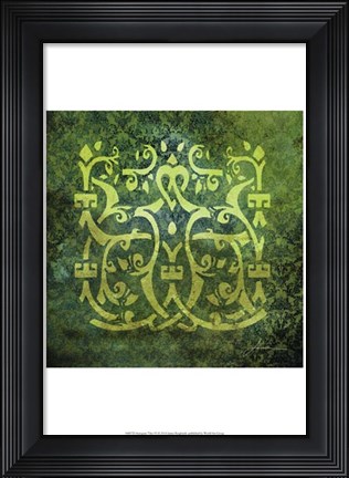 Framed Antiquity Tiles VI Print