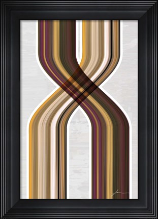 Framed Modern Dance III Print