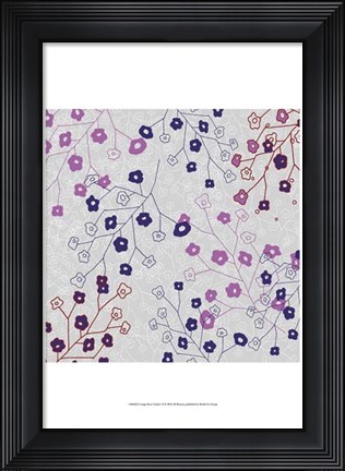 Framed Cottage Rose Garden VI Print