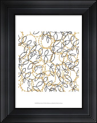 Framed Daisy Chain I Print