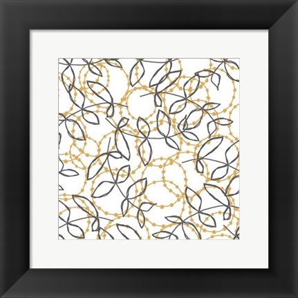 Framed Daisy Chain II Print