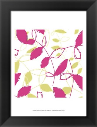 Framed Daisy Chain III Print