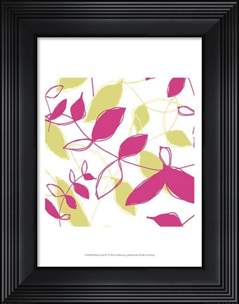 Framed Daisy Chain IV Print