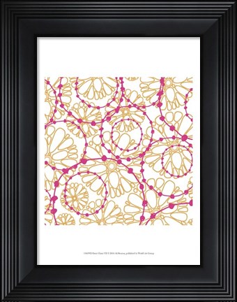 Framed Daisy Chain VII Print