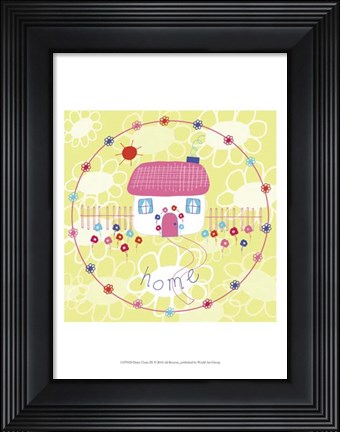 Framed Daisy Chain IX Print