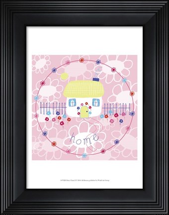 Framed Daisy Chain X Print