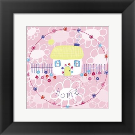 Framed Daisy Chain X Print