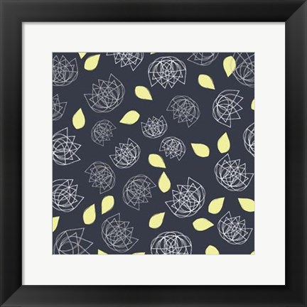 Framed Winter&#39;s Grey V Print