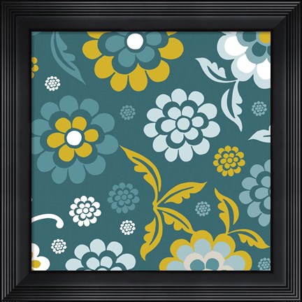 Framed Emerald Forest IV Print