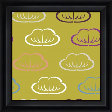 Framed Clouds III Print