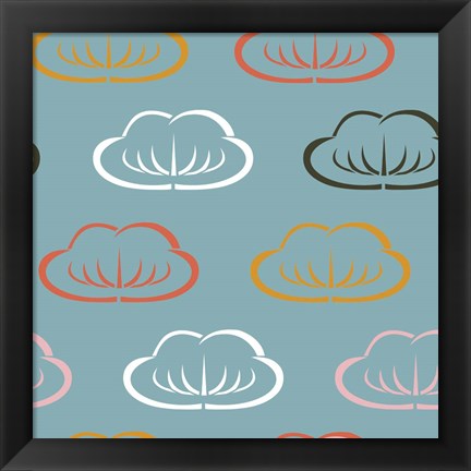 Framed Clouds IV Print