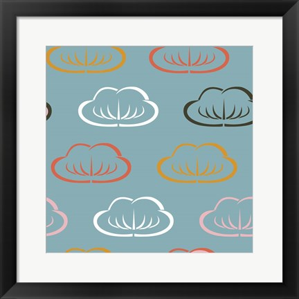 Framed Clouds IV Print