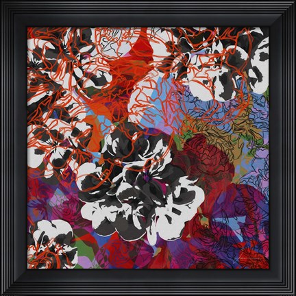 Framed Trace Elements III Print