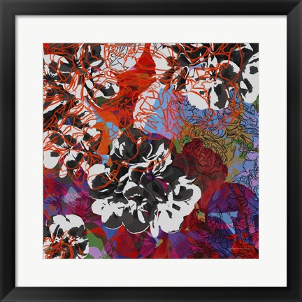 Framed Trace Elements III Print