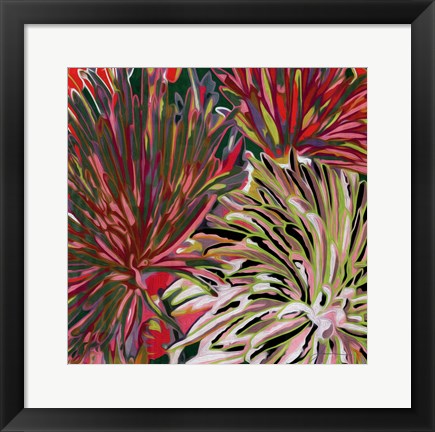 Framed Spring Mix I Print