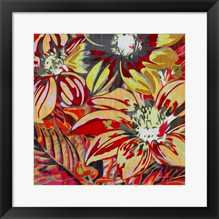 Framed Spring Mix II Print