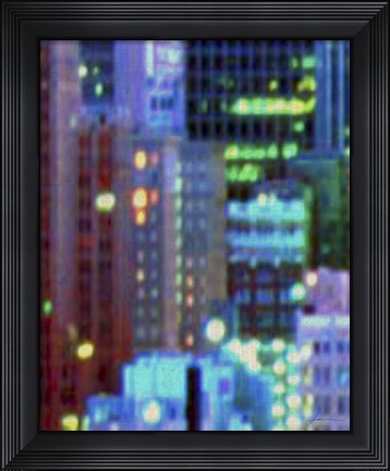 Framed Metropolitain I Print