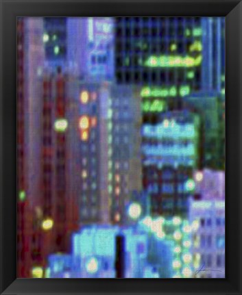 Framed Metropolitain I Print