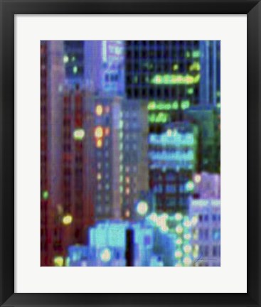 Framed Metropolitain I Print