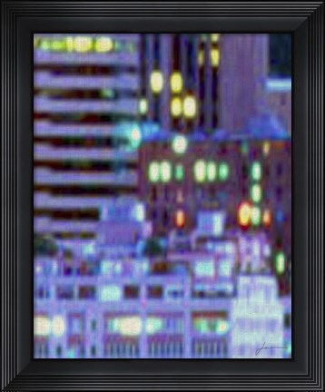 Framed Metropolitain IV Print