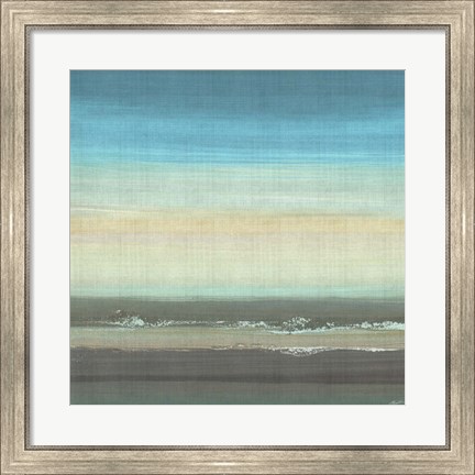 Framed Beach Layers II Print