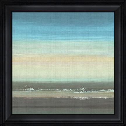 Framed Beach Layers II Print
