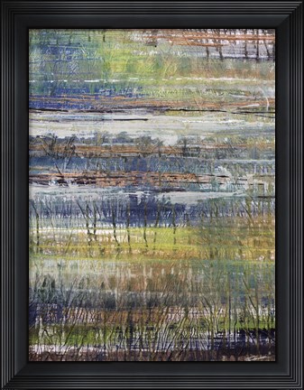 Framed Rushes II Print