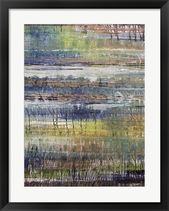 Framed Rushes II Print