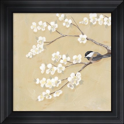 Framed Sweet Birds I Print