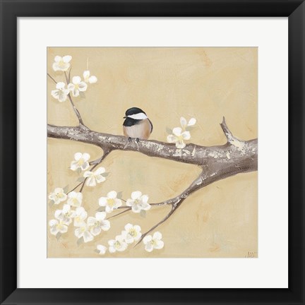 Framed Sweet Birds II Print