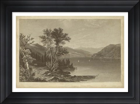 Framed Lake George Print