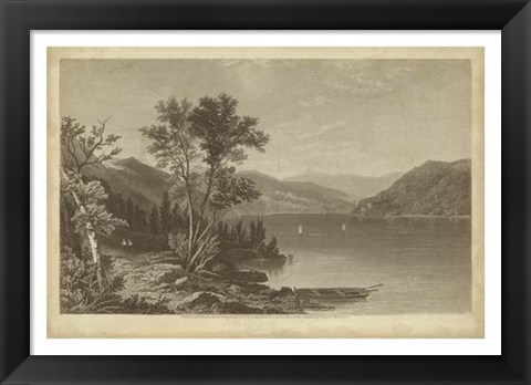 Framed Lake George Print