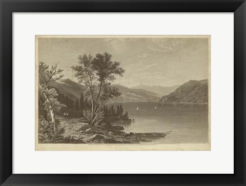 Framed Lake George Print