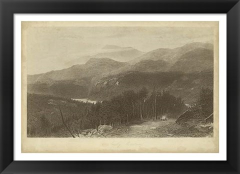 Framed Smoky Mountains Print