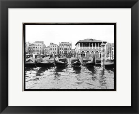 Framed Glimpses, Grand Canal, Venice II Print