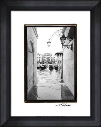 Framed Glimpses, Grand Canal, Venice III Print