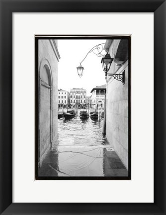 Framed Glimpses, Grand Canal, Venice III Print
