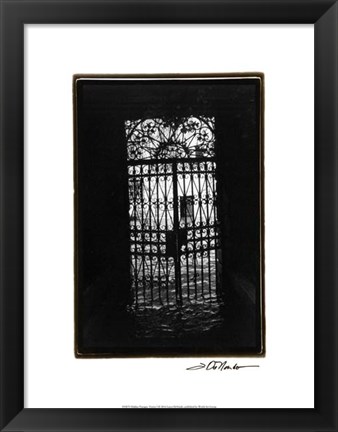 Framed Hidden Passages, Venice I Print