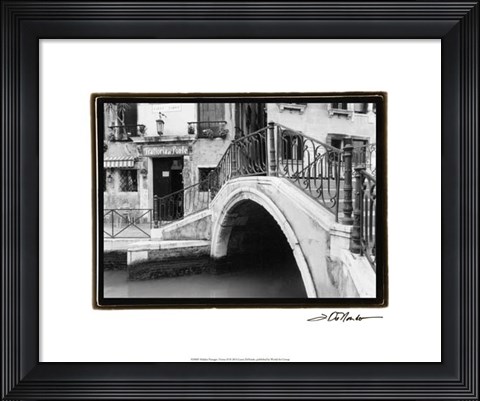 Framed Hidden Passages, Venice II Print