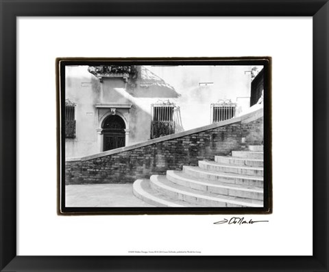 Framed Hidden Passages, Venice III Print