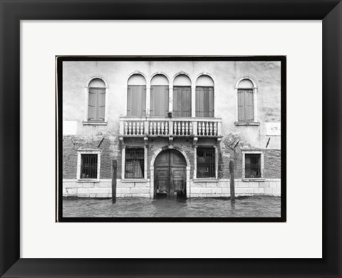 Framed Hidden Passages, Venice IV Print