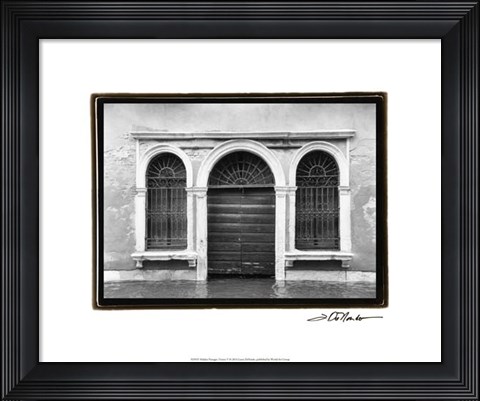 Framed Hidden Passages, Venice V Print