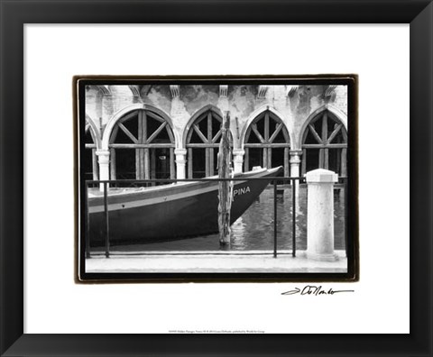Framed Hidden Passages, Venice IX Print
