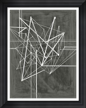 Framed Vertices I Print