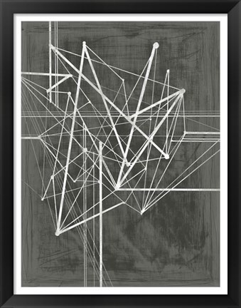 Framed Vertices I Print