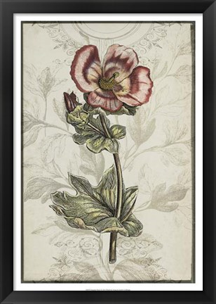 Framed Keepsake Floral I Print