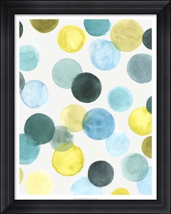 Framed Aquatic Orbit II Print